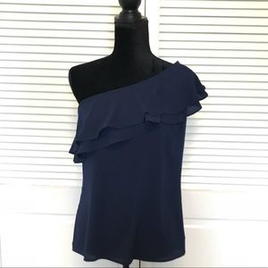 MICHAEL KORS ONE SHOULDER TOP